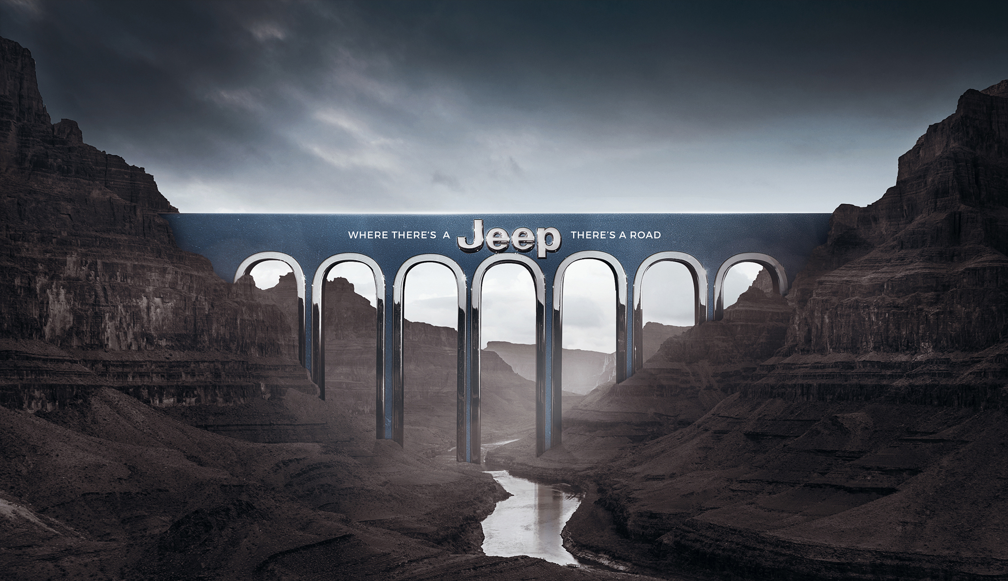 Рекламная кампания, Печатная реклама, Jeep