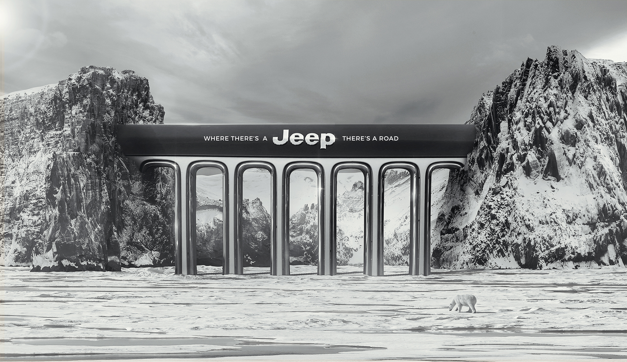 Рекламная кампания, Печатная реклама, Jeep