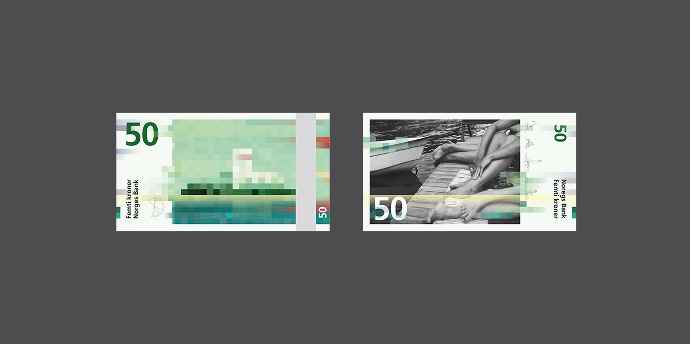Норвегия, Дизайн банкнот