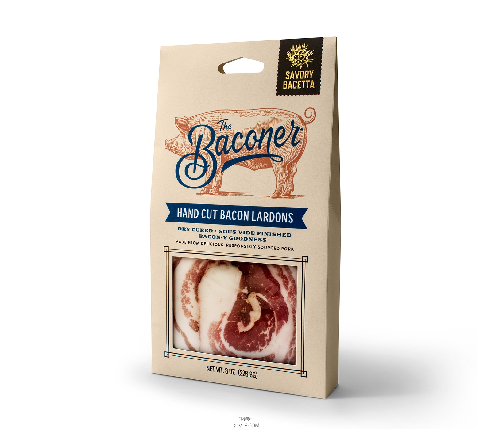 Дизайн этикетки, Дизайн упаковки, The Baconer, Pavement