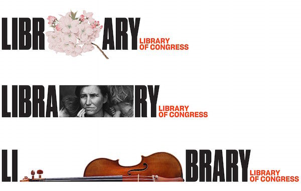 Разработка логотипа Библиотека Конгресса