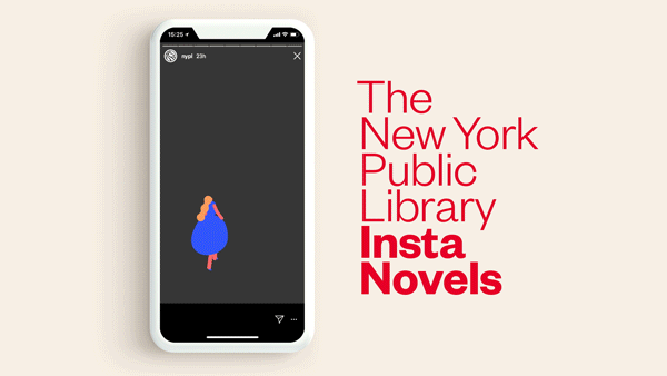 Библиотека перенесла книги в Instagram Stories