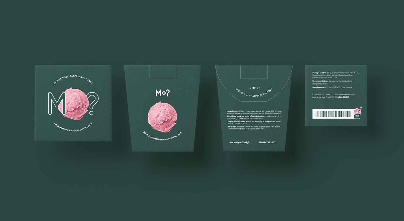 Дизайн упаковки, Spiilka Design Büro, мороженое «Сильпо»