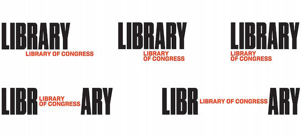 Разработка логотипа Библиотека Конгресса