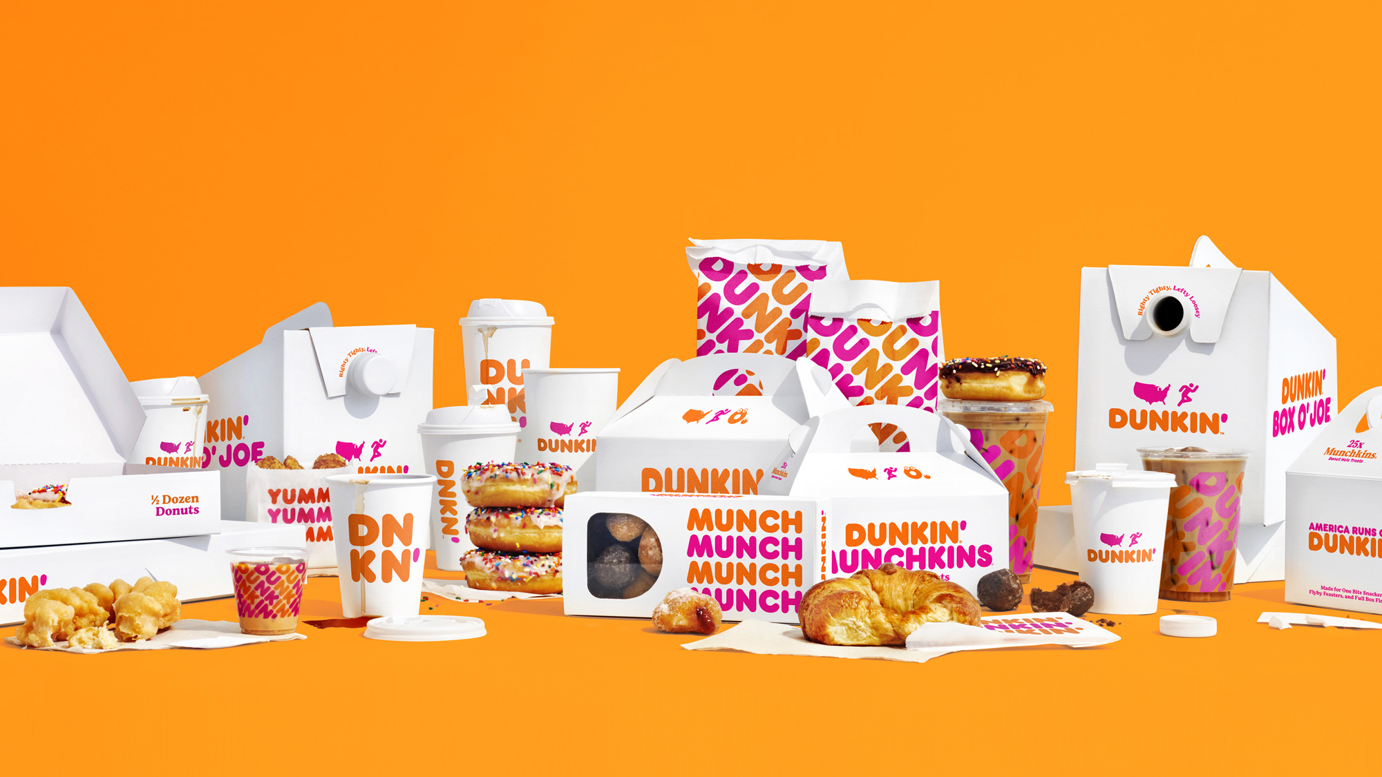 Ребрендинг, Дизайн упаковки, Dunkin' Donuts