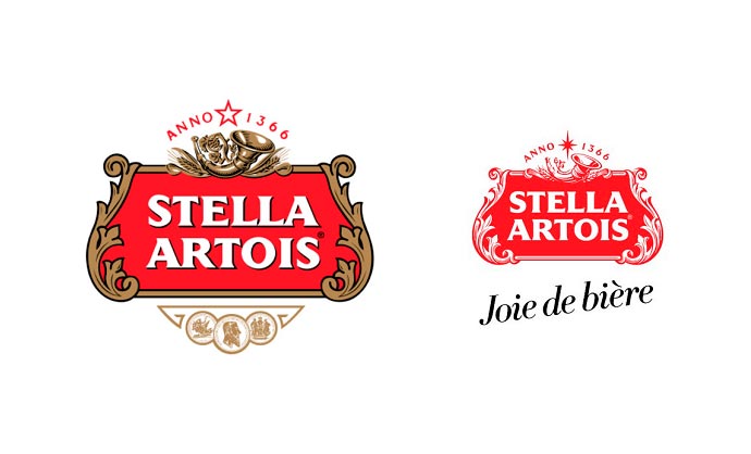 Редизайн, Логотип, Stella Artois