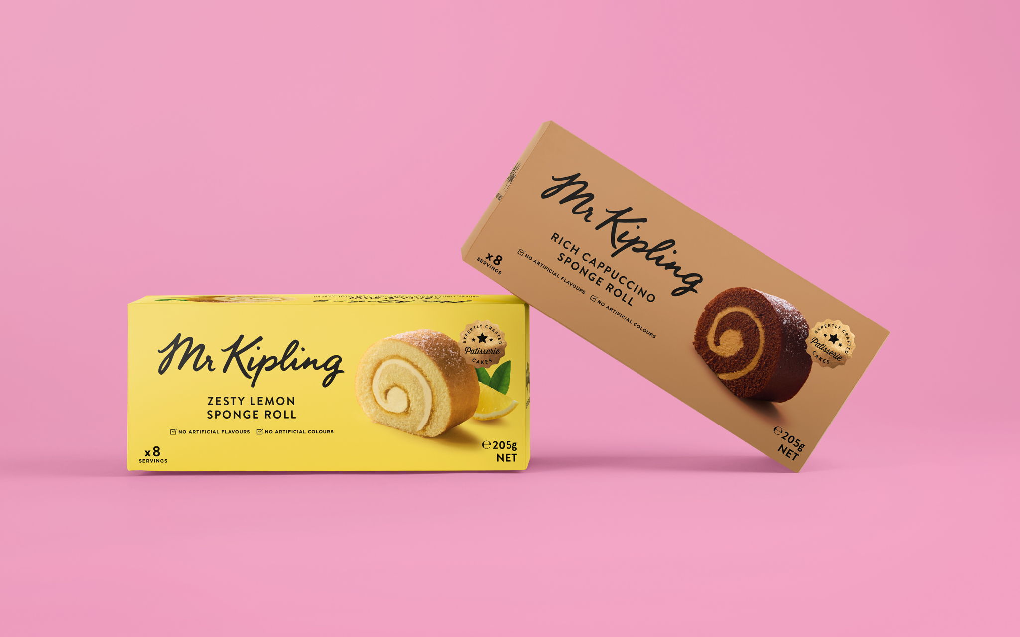 Редизайн, Дизайн упаковки, Robot Food, Mr Kipling Hits international Shelves With A Tantalising Redesign By Robot Food