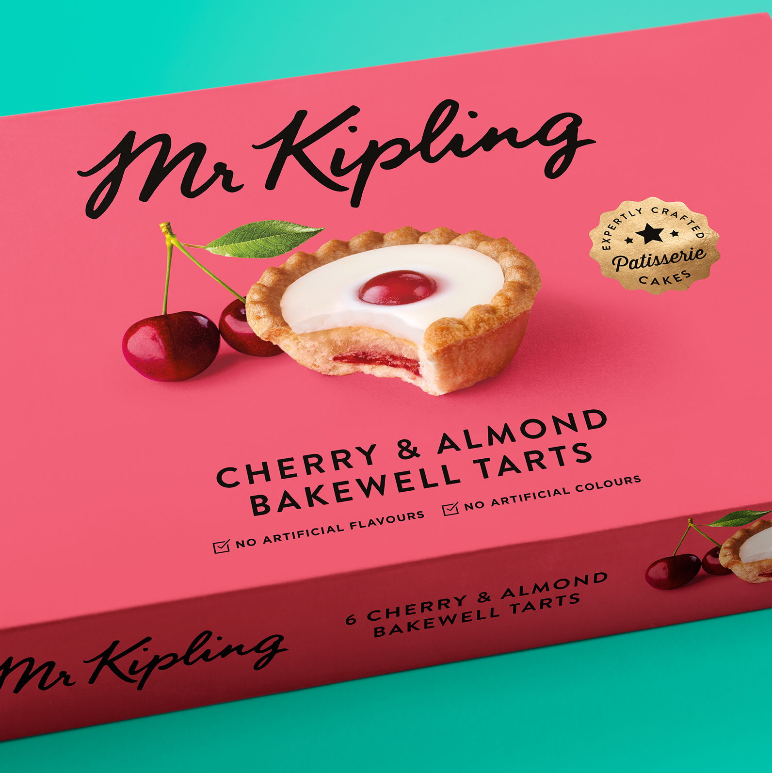 Редизайн, Дизайн упаковки, Robot Food, Mr Kipling Hits international Shelves With A Tantalising Redesign By Robot Food