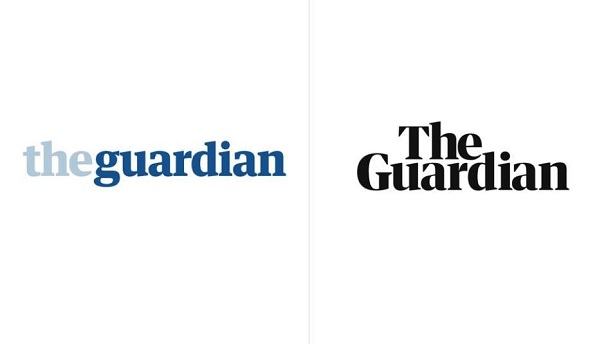 Логотип, The Guardian