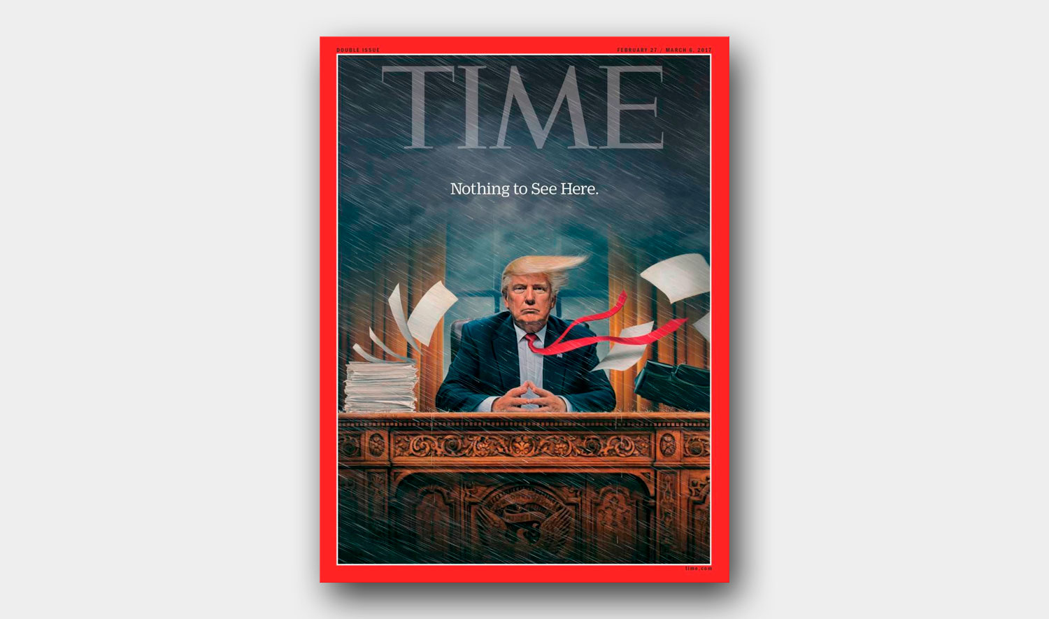 Трамп, Обложка журнала, TIMES