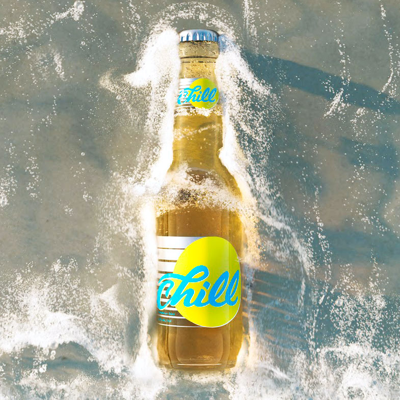 Рестайлинг, Логотип, Дизайн упаковки, Thirst Craft, Chill Caribbean Beer