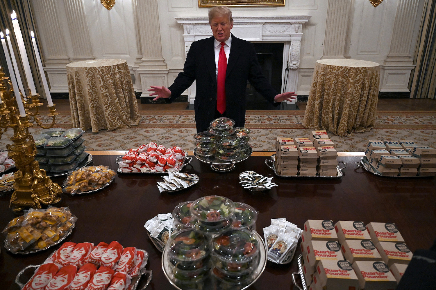 Трамп, США, McDonald’s, Burger King