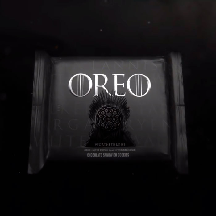 Игра престолов, Дизайн упаковки, Oreo