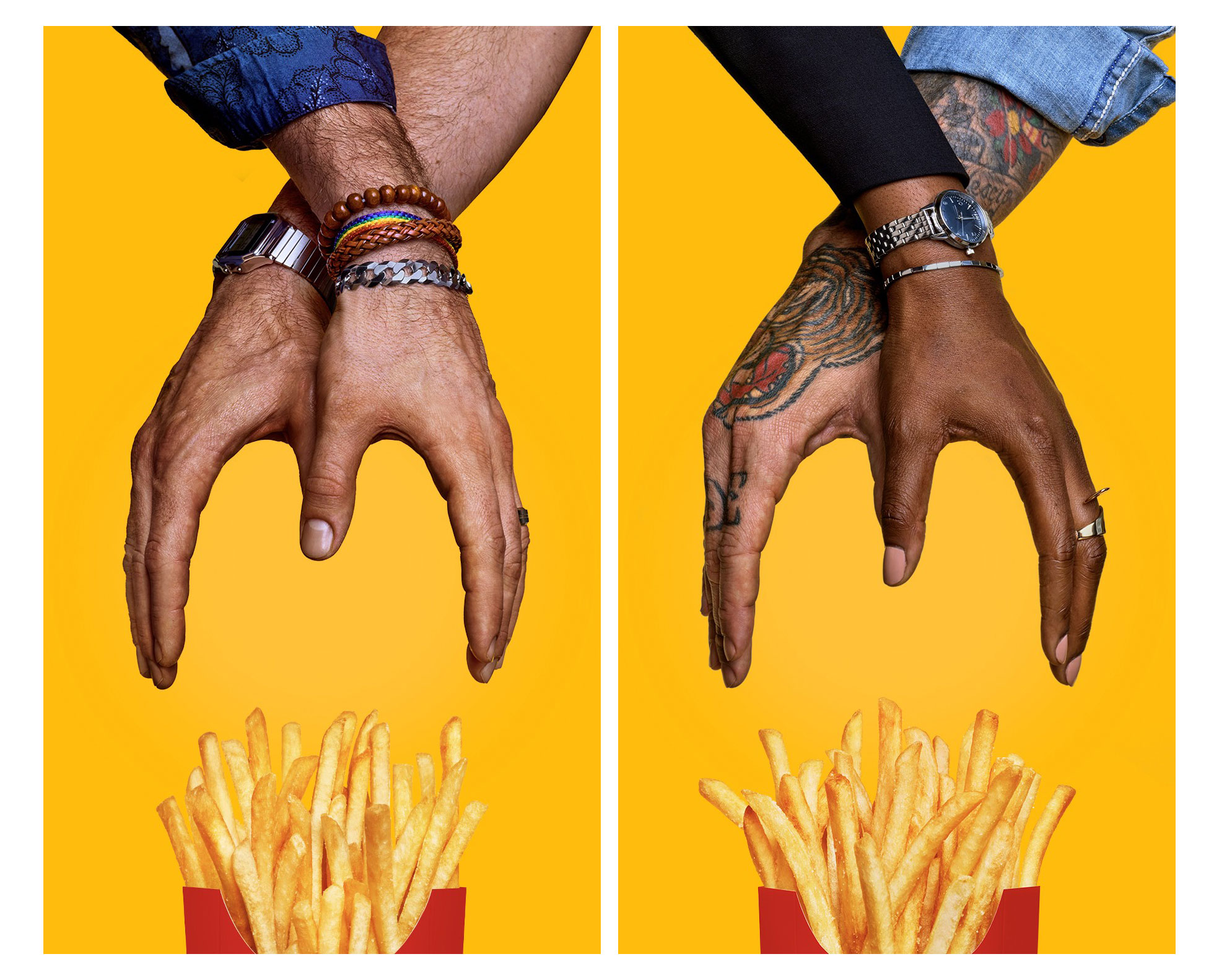 Рекламная кампания, Креативные принты, McDonald’s