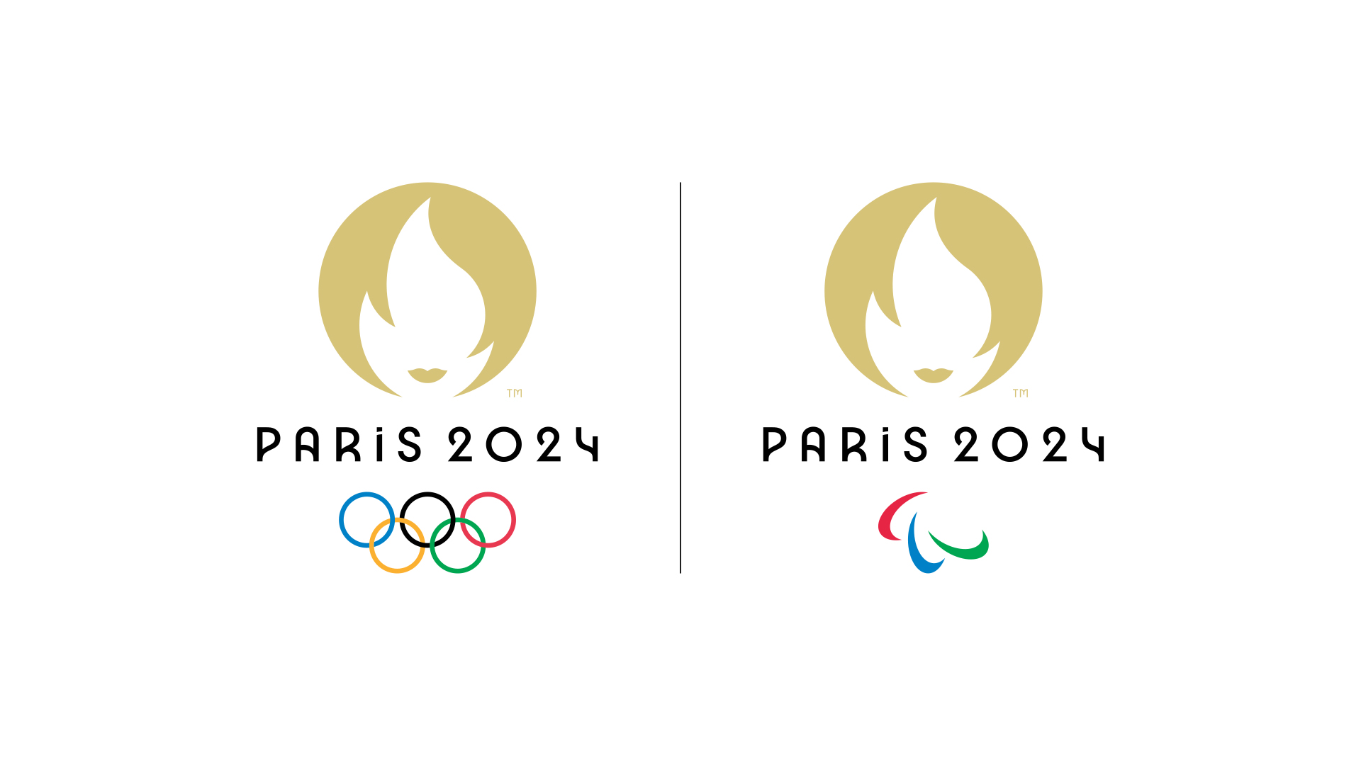 Париж 2024, логотип Олимпиады 2024, Логотип, Айдентика