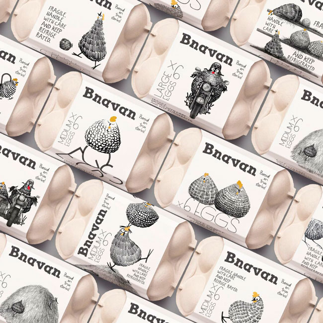 Яйца, Дизайн упаковки, Bnavan, Backbone Branding