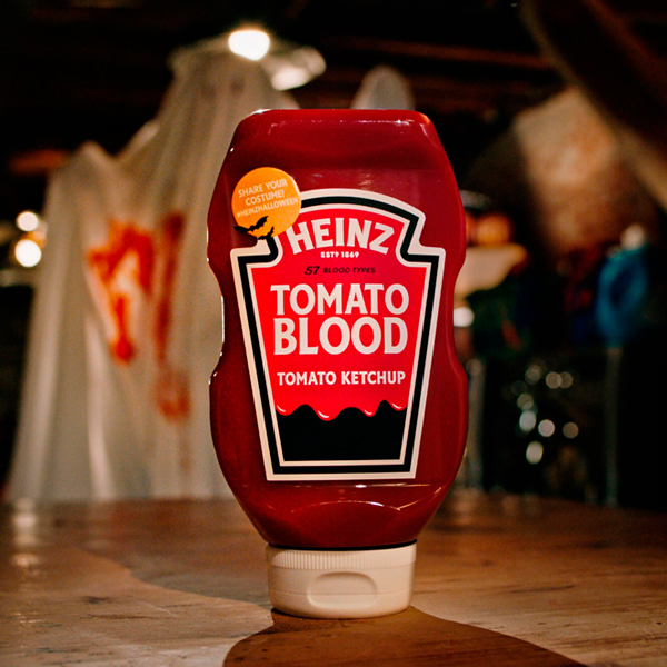 Хэллоуин, Tomato Blood Ketchup, Heinz, Halloween